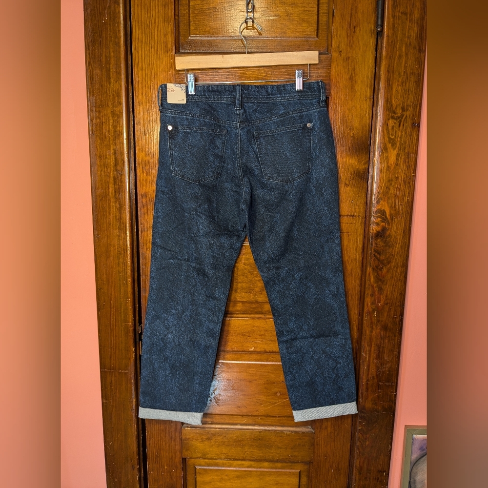 NWT Anthropologie Pilcro 29 Denim Jeans Print We the Free